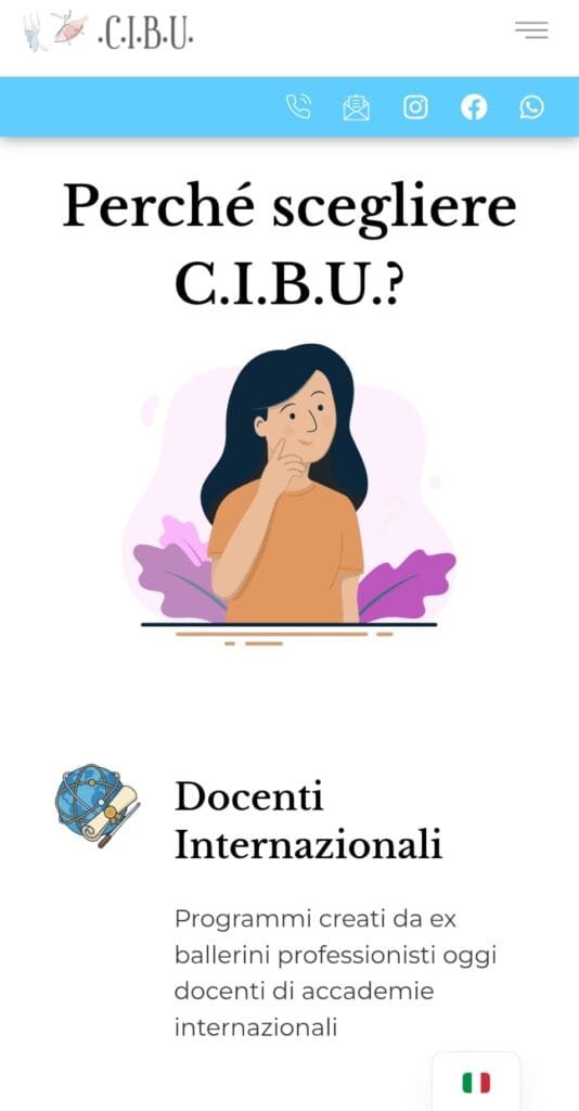 caso studio: cibu nuovo perché sceglierci